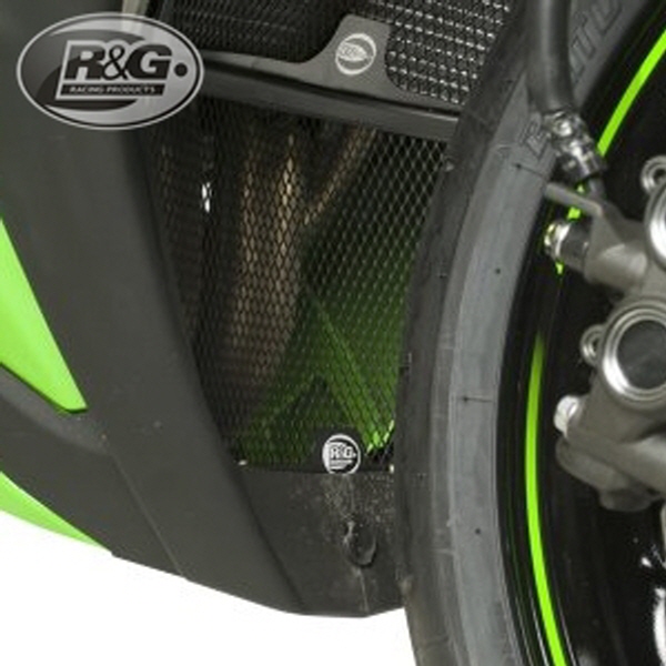 [해외] R&G 가와사키 ZX10R 11-20이상 다운파이프 그릴(블랙) DG0003BK
