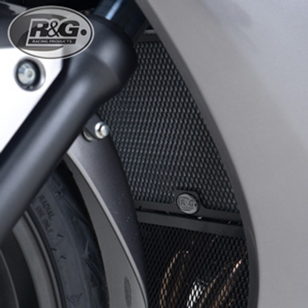 [해외] R&G 혼다 CBR500R, CB500F 13이상 라디에이터가드 블랙 RAD0147BK