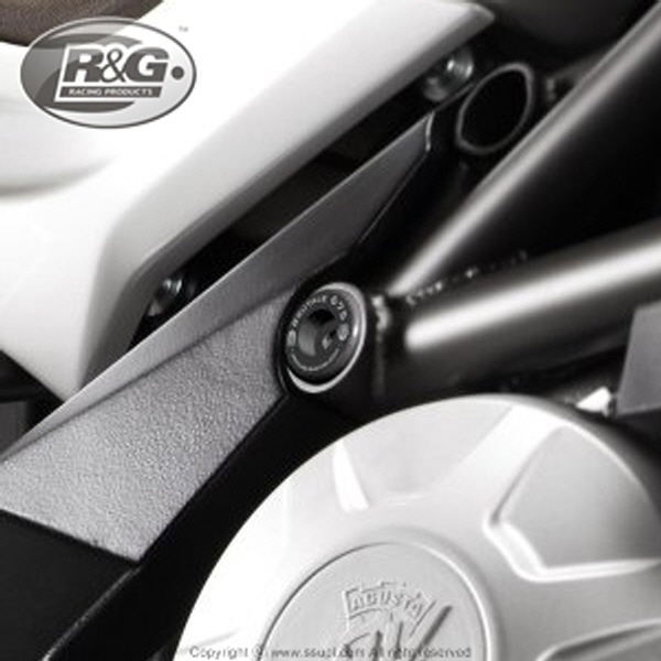 [해외] R&G MV Agusta 675 / 800 Brutale 프레임플러그(우측) FI0056BK