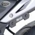 [해외] R&G 혼다 CBR500R/CB500F 15이하, CB500X 13-18, NX500 24이상 텐덤스텝 캡(좌측) BLP0029BK