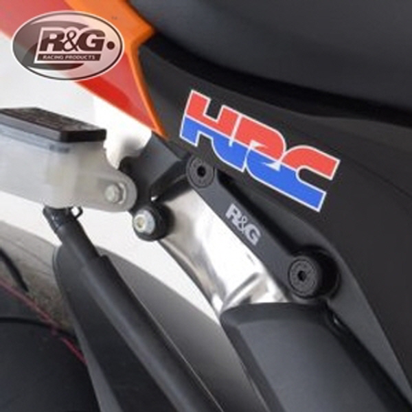 [해외] R&G 혼다 CBR600RR 13이상 텐덤스텝 캡(한조) BLP0030BK