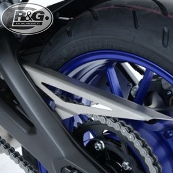 [해외] R&G 야마하 MT09(SP) 13-20, XSR900 16-20 체인가드(실버) CG0004SI