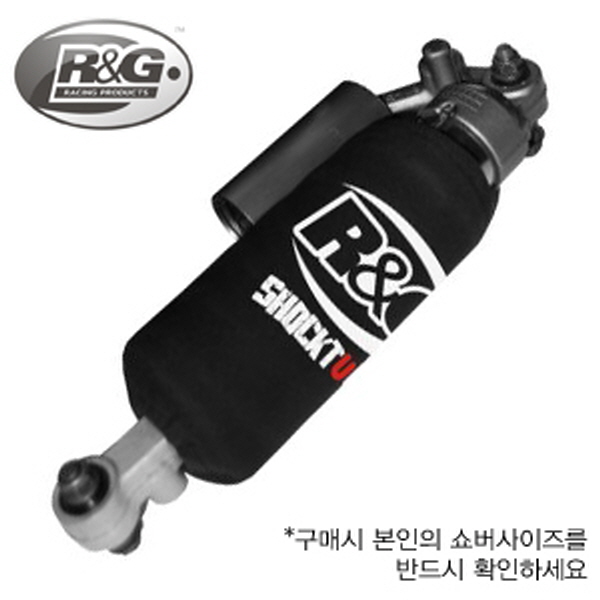 [해외] R&G 범용 쇼버 프로텍터 25x25cm (1ea) SHOCK13BK