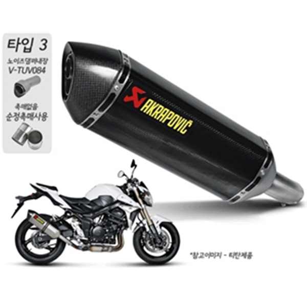 아크라포빅 스즈키 GSR750 '11-16 머플러 (슬립온/카본) S-S7SO1-HRC