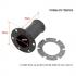 아크라포빅 머플러 노이즈 댐퍼(소음기) V-TUV117/1
