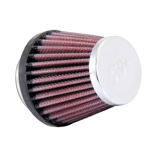 K&N 범용 43mm 크롬엔드 에어필터 RC-1070