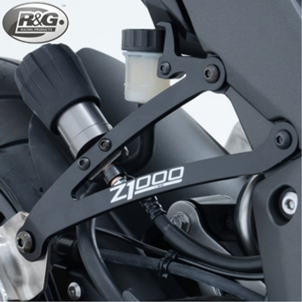[해외] R&G 가와사키 Z1000SX 14이상 (투어링X) 머플러 브라켓(1조/블랙) EH0058BK