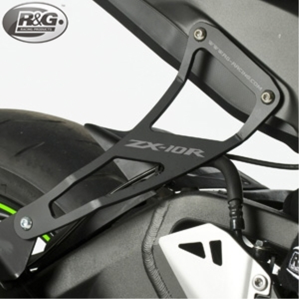 [해외] R&G 가와사키 ZX10R 11이상, ZX10RR 21이상 머플러 브라켓 EH0047BK