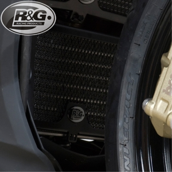 R&G BMW S1000RR 10-18, S1000R 14-20, S1000XR 15-19 오일쿨러가드 블랙 OCG0005BK