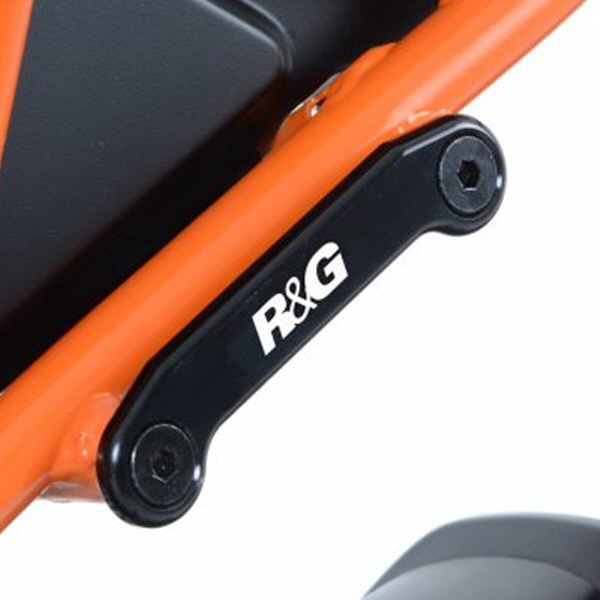 [해외] R&G KTM RC390 텐덤스탭 캡 BLP0036BK