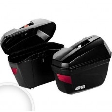 GIVI 22리터 사이드케이스 Red 반사렌즈 E22-N