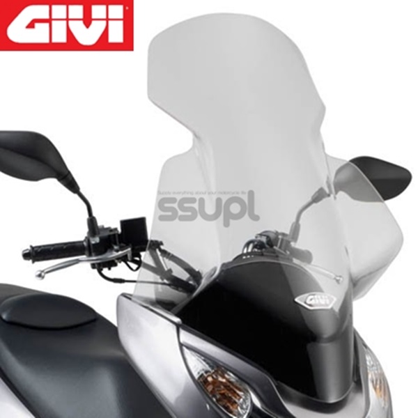 GIVI 혼다 PCX125 10-13 윈드스크린 323DT+D323KIT