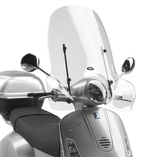 GIVI 베스파 LX125 05-14, GTS125/300 08-22 윈드스크린 51.5cm