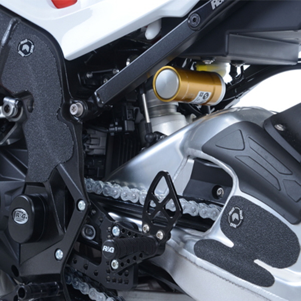 R&G BMW S1000RR 15-18, S1000R 17-20 부츠가드 EZBG102BL