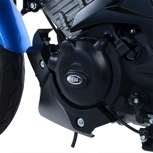 R&G 스즈키 GSX S125, R125 18이상 엔진케이스커버세트(2PC) KEC0111BK