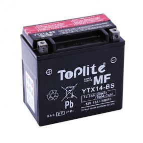 탑라이트 BMW C600S, C650S, C650GT 탑라이트 YTX14-BS 배터리