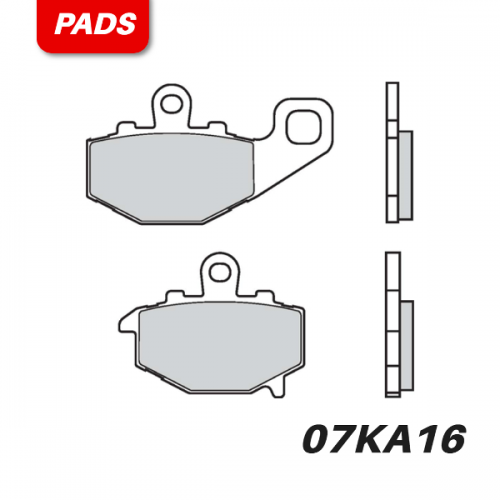 [브렘보] 가와사키 ZX-10R 04-10 브레이크 패드 (뒤) 07KA16SP