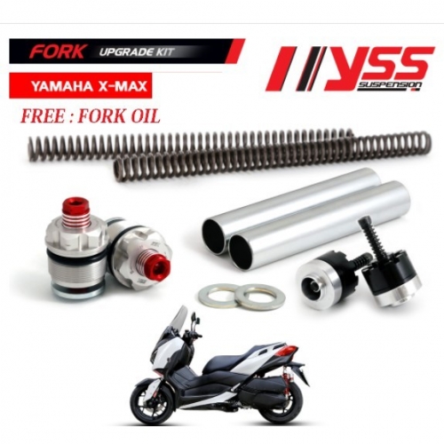 YSS 야마하 XMAX300 17이상 포크 업그레이드 키트 38mm 다운 Y-FCM30-KIT-04-012