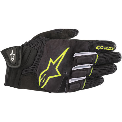 알파인스타즈 장갑 ATOM BLACK YELLOW FLUO