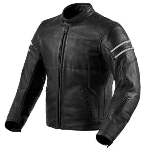 레빗 자켓 STRIDE LEATHER JACKET