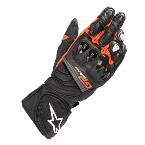 알파인스타즈 GP PLUS R V2 장갑 BLACK RED FLUO