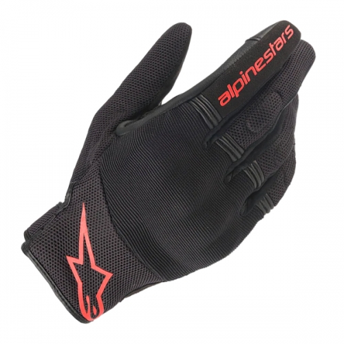 알파인스타즈 장갑 COPPER GLOVES, BLACK RED FLUO