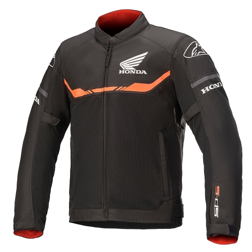알파인스타즈 자켓 HONDA T-SPS AIR JKT BLACK BRIGHT RED