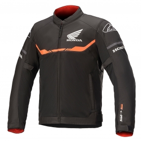알파인스타즈 자켓 HONDA T-SPS AIR JKT BLACK BRIGHT RED