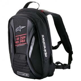 알파인스타즈 백팩 MM93 TRACK BACKPACK - BLACK BRIGHT RED OS