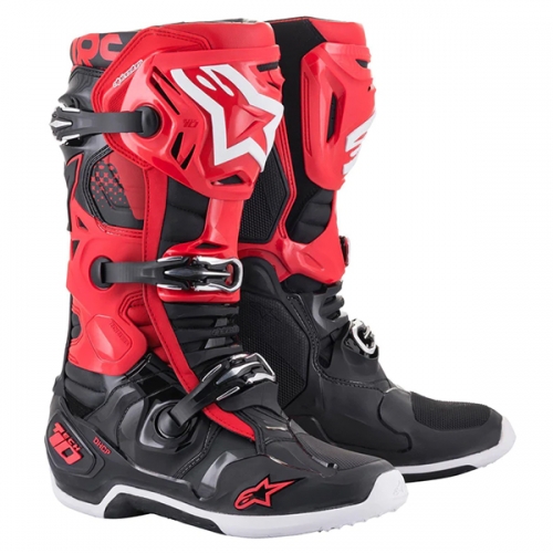알파인스타즈 오프로드 부츠 TECH-10, RED BLACK