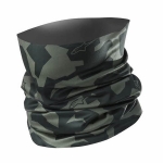 알파인스타즈 넥튜브 마스크 CAMO NECK TUBE MILITARY GREEN BLACK OS