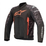 알파인스타즈 자켓 T-GP PLUS R V3 AIR JACKET BLACK CAMO RED FLUO