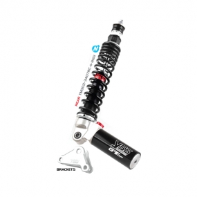 YSS 베스파 GTS125/300 G TOP 리어 쇼바 340mm 블랙