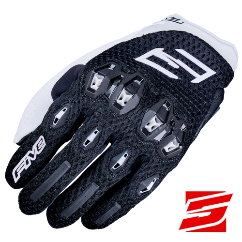 파이브 장갑 STUNT EVO 2 AIRFLOW (Black/White)