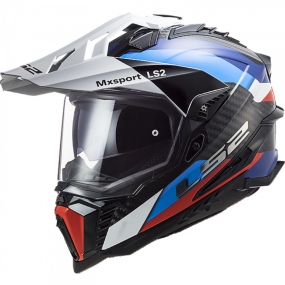 LS2 헬멧 MX701 C EXPLORER FRONTIER G.BLACK BLUE