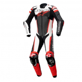 알파인스타즈 슈트 GP IGNITION 아시안핏 BLACK WHITE BRIGHT RED