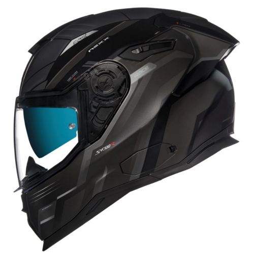 넥스 헬멧 SX.100R GRIDLINE 그레이블랙 무광