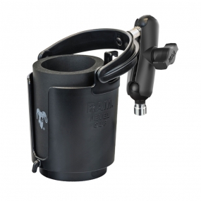 램마운트 RAM-B-367-132 오토바이 핸들바 클램프 B볼 암 16oz 컵홀더 볼