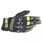 알파인스타즈 장갑 HALO LEATHER GLOVES FOREST BLACK YELLOW