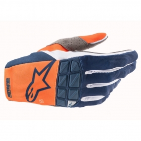 알파인스타즈 장갑 RACEFEND ORANGE DARK BLUE