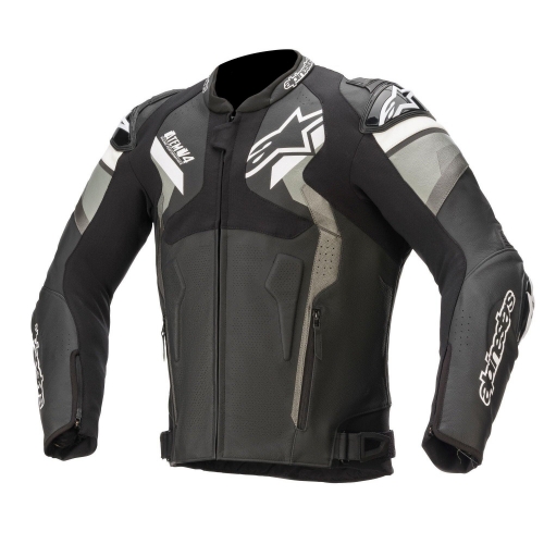 알파인스타즈 ATEM V4 가죽 자켓 BLACK GRAY WHITE