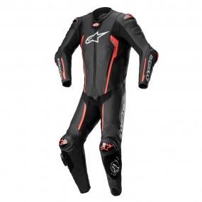 알파인스타즈 슈트 MISSILE V2 BLACK RED FLUO