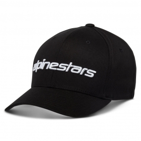 알파인스타즈 모자 LINEAR HAT BLACK WHITE