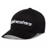 알파인스타즈 모자 LINEAR HAT BLACK WHITE