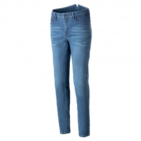 알파인스타즈 팬츠 디젤콜라보 여성용 JUNKO TECH RIDING PANTS SLIM FIT MID BLUE