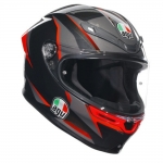 AGV 헬멧 K6S SLASHCUT BLACK GREY RED