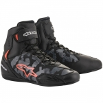 알파인스타즈 부츠 FASTER-3 SHOES BLACK GRAY CAMO RED