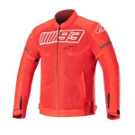 알파인스타즈 자켓 아시안핏 MM93 LOSAIL V3 AIR BRIGHT RED WHITE