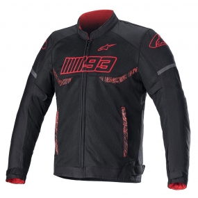 알파인스타즈 자켓 아시안핏 MM93 LOSAIL V3 AIR BLACK BRIGHT RED