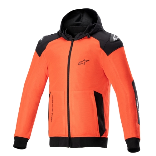 알파인스타즈 후드 자켓 아시안핏 메쉬 SEKTOR MEV2 ORANGE BLK